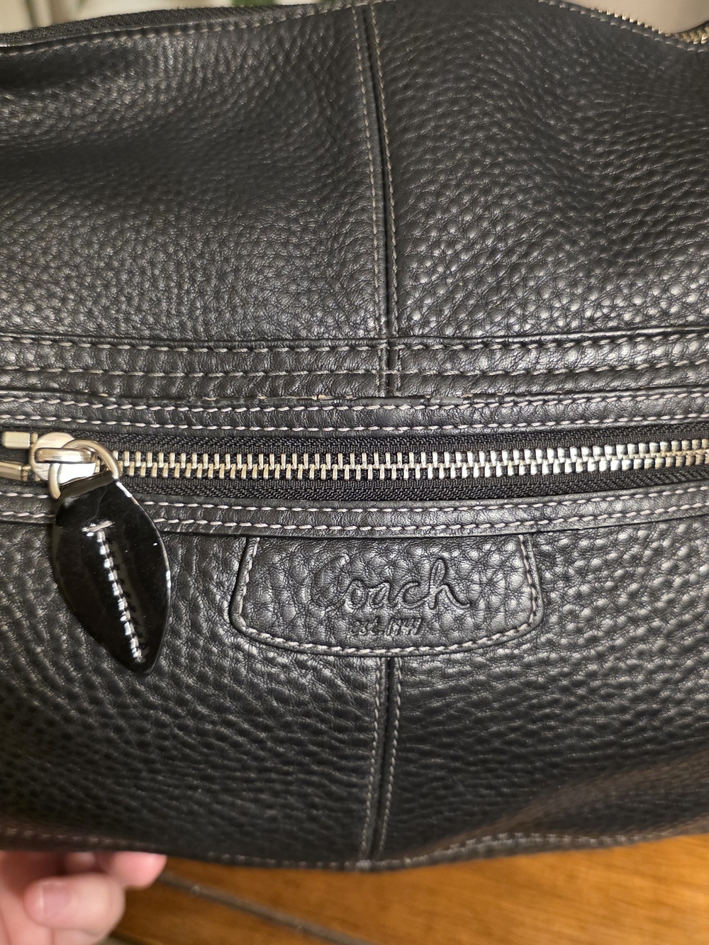 Coach Penelope Soft Milled Shoulder Bag F14681 - Picture 4 of 9